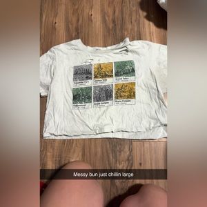 Messy bun just chillin